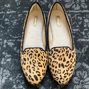 Birdies Shearling Pumps Cheeta